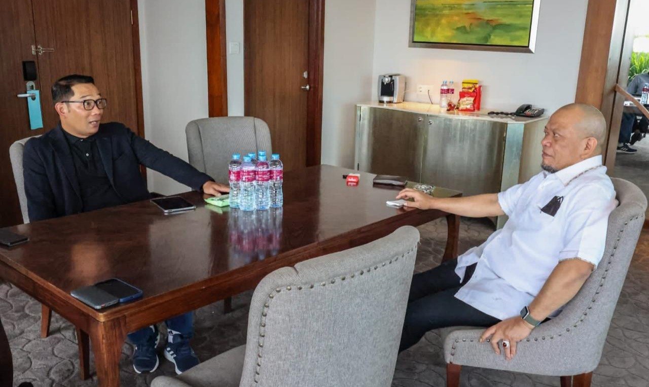 Bertemu Ridwan Kamil, LaNyalla Singgung Capres Jalur Non Partai dan Presidential Threshold Nol Persen