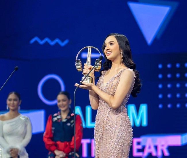 Lyodra Ginting Raih Penghargaan Album of The Year IMA 2021