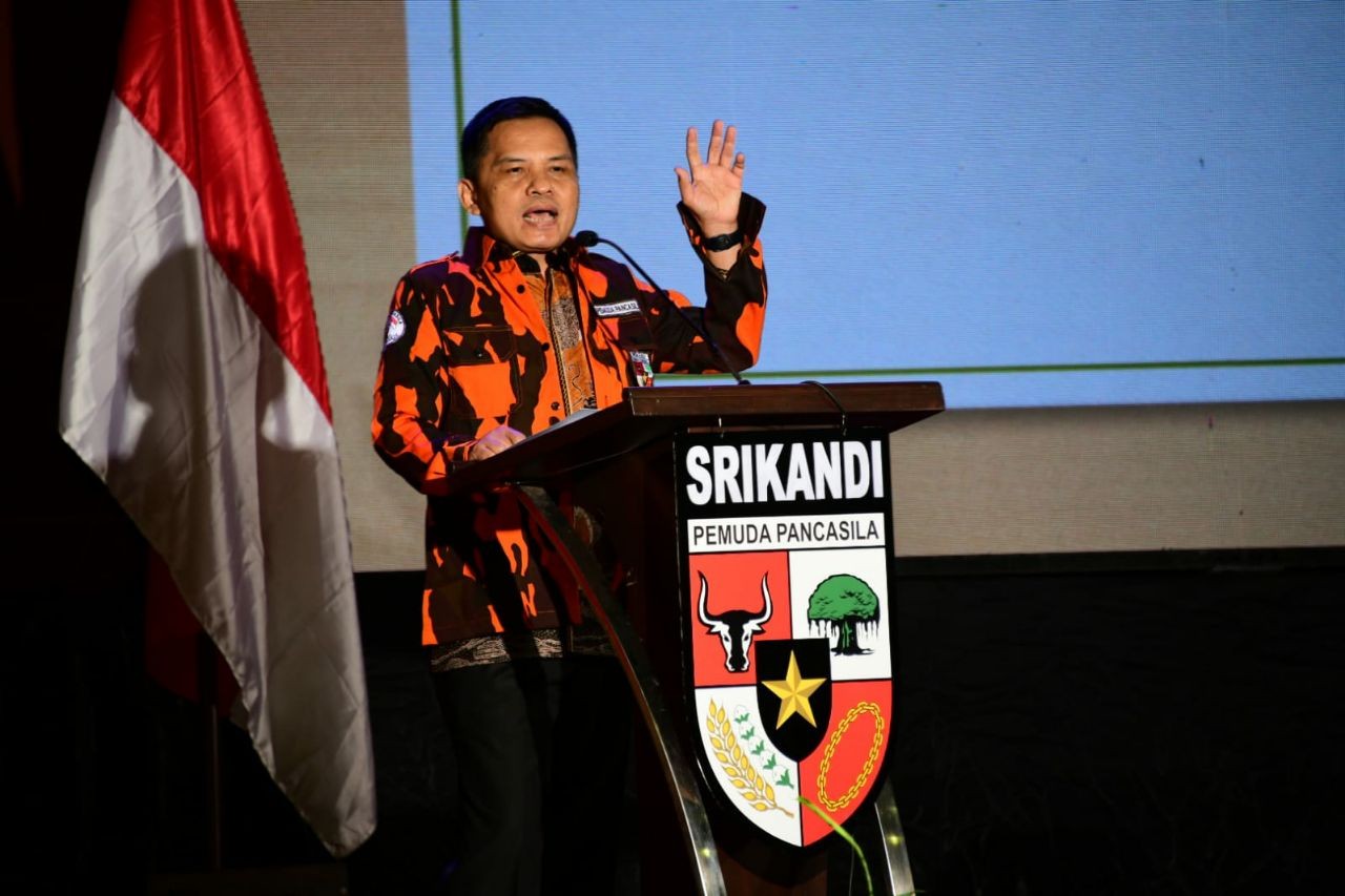 Di Acara Munas Srikandi PP, Ma'ruf Cahyono Sampaikan Pentingnya Pembangunan Karakter Bangsa  