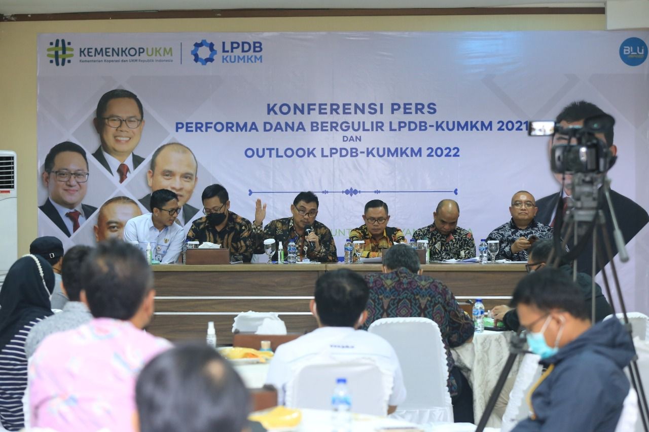 Perkuat Permodalan Koperasi di 2022, LPDB Targetkan Penyaluran Dana Bergulir Rp1,8 Triliun