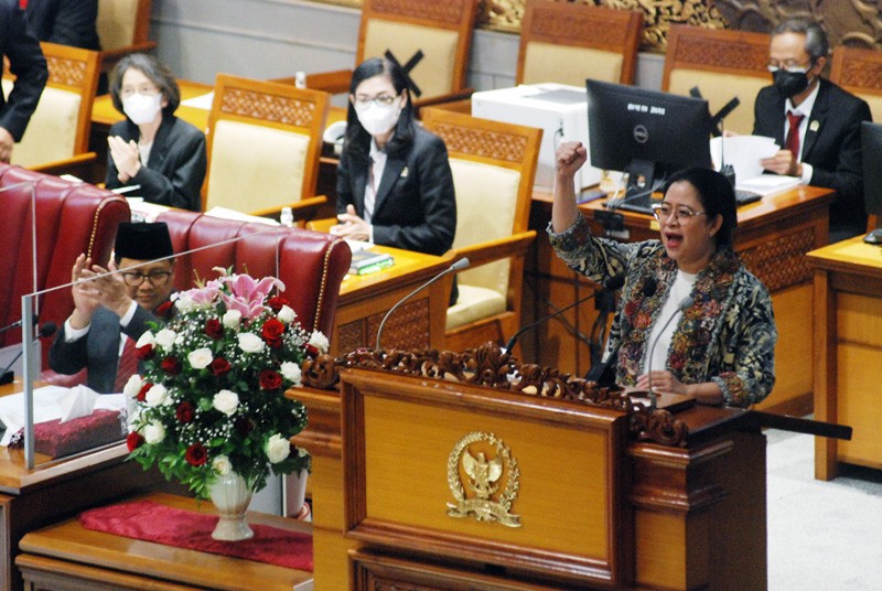 Pembukaan Sidang Paripurna DPR  Tahun 2022