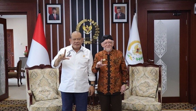 Temui Ketua DPD RI, Raja Sumedang Larang Bakal Perjuangkan PT 0 Persen ke MK