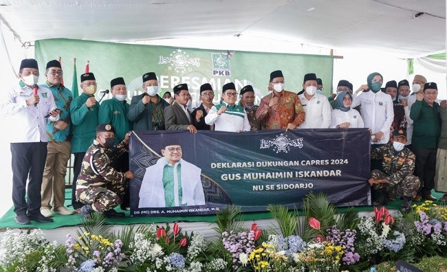 Nahdliyyin Sidoarjo Kompak Dukung Gus Muhaimin Presiden 2024