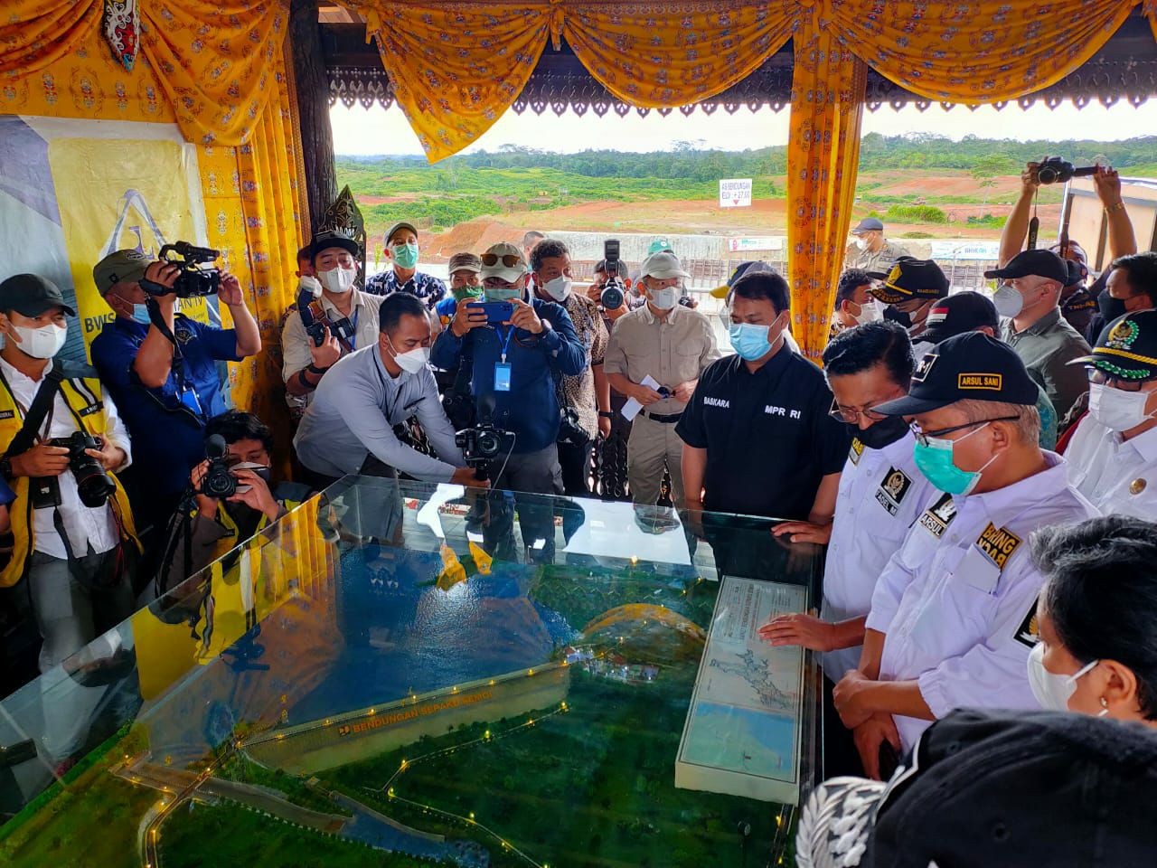 Kunjungi Kaltim, Basarah Optimis Ibu Kota Baru Jadi Ikon Persatuan Nasional