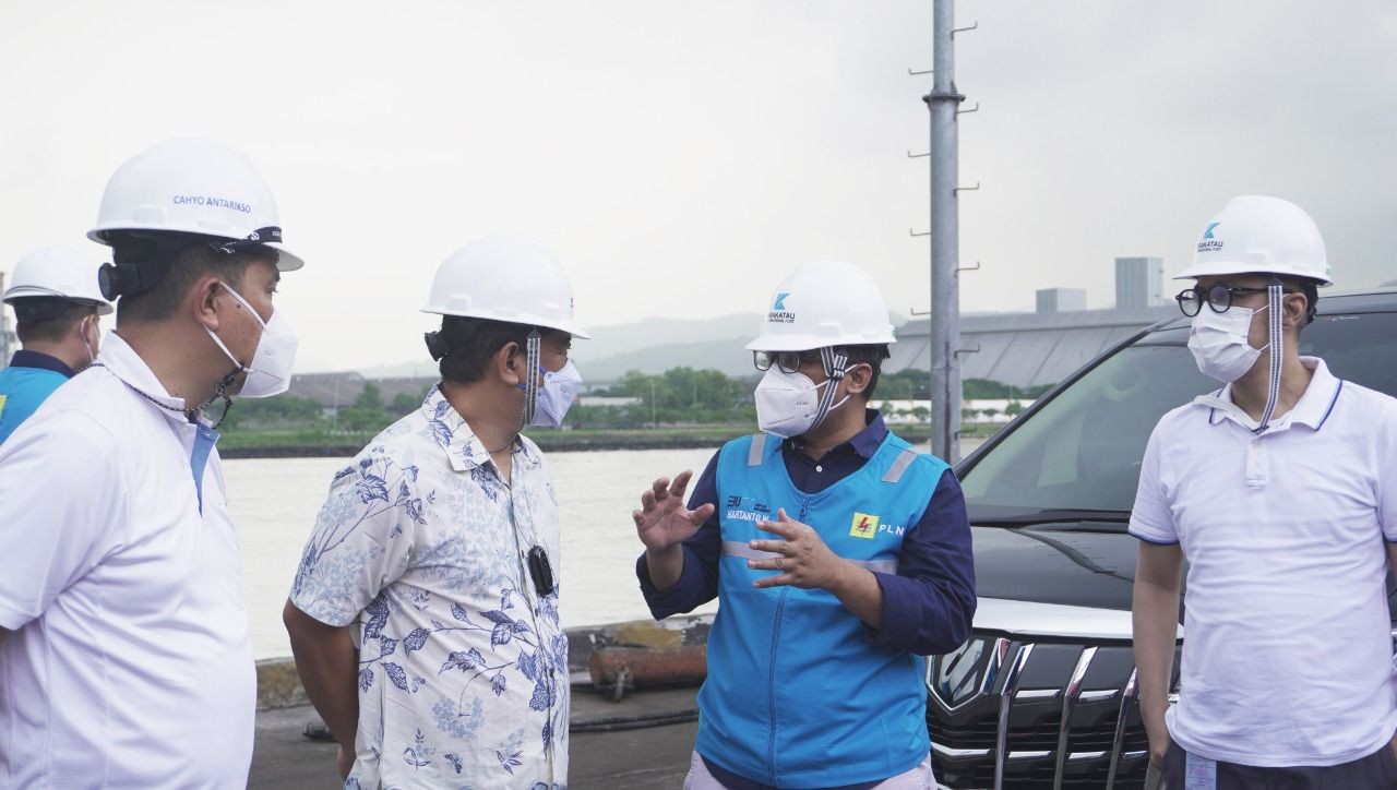 Direksi PLN Kunjungi Krakatau International untuk Pastikan Ketersediaan Batu Bara