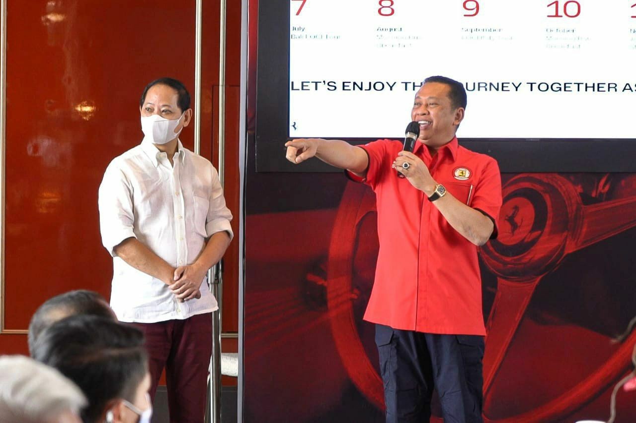 Ketua MPR RI Apresiasi Ferrari Owners Club Indonesia Tetap Solid Bersama Komunitas Otomotif Nasional
