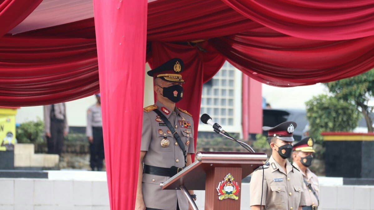 Buka Upacara Pembentukan Bintara Polri 2022, Ini Lima Poin Pedoman dari Wakapolda Metro