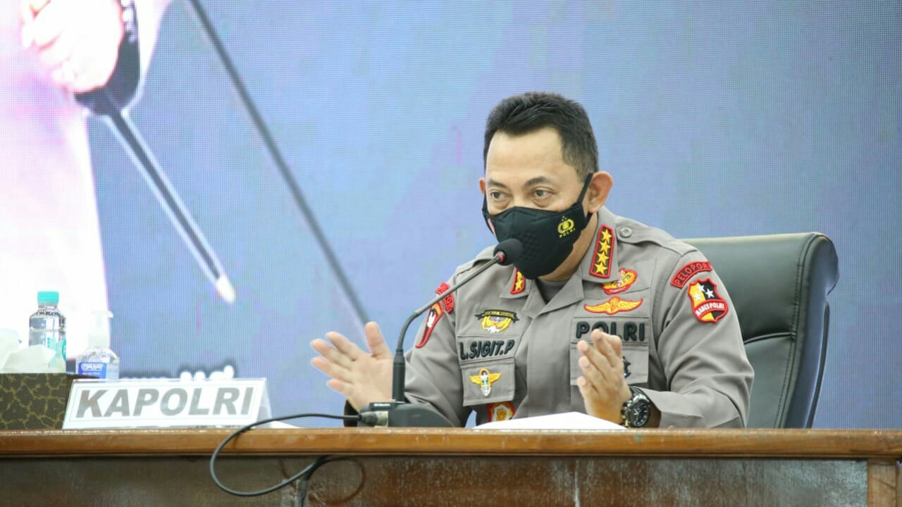 Kapolri Sebut Pers Garda Terdepan Jaga Optimisme di Masa Pandemi Covid-19
