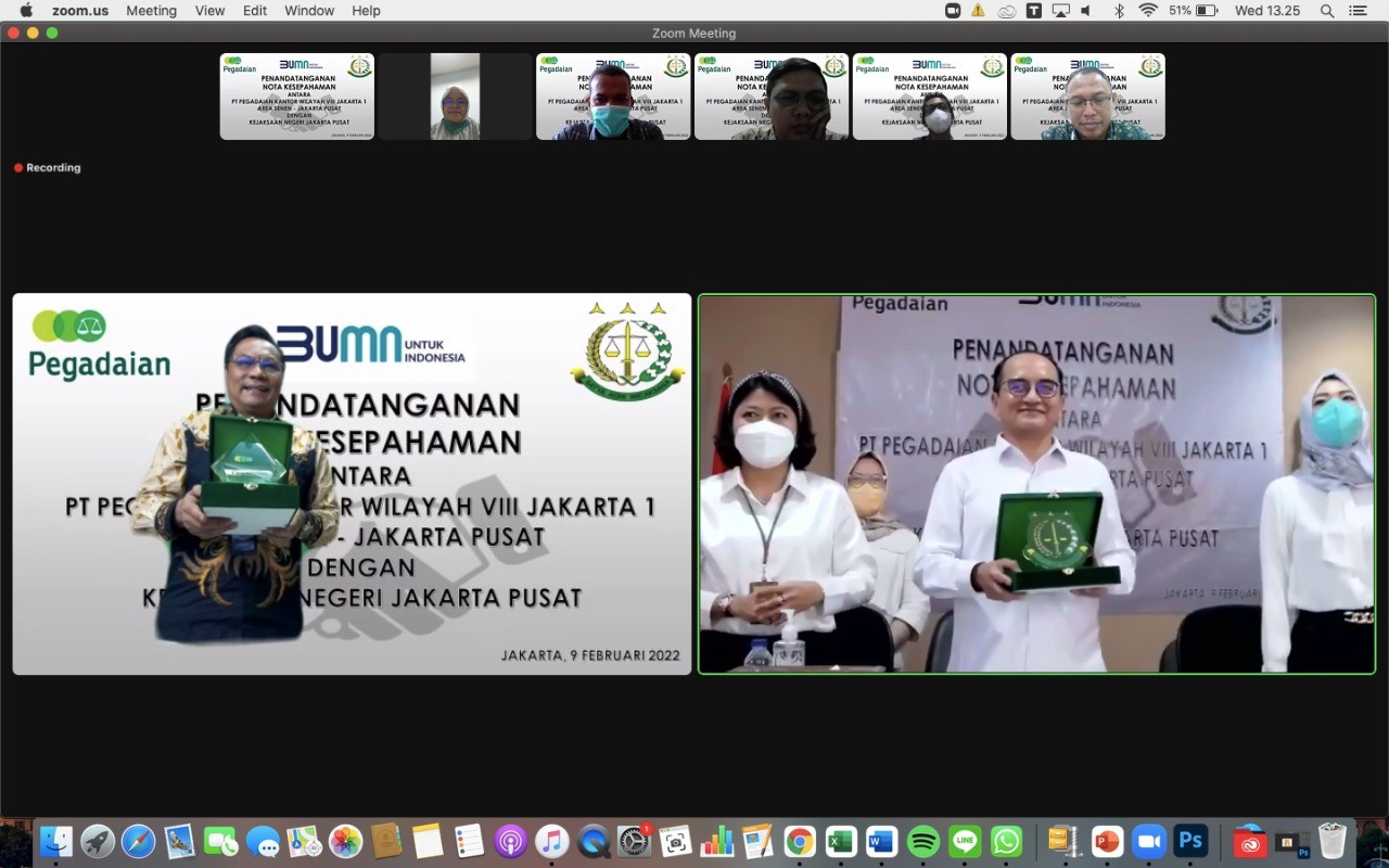 Tim JPN Kejari Jakpus Berikan Bantuan Hukum Kepada PT Pegadaian
