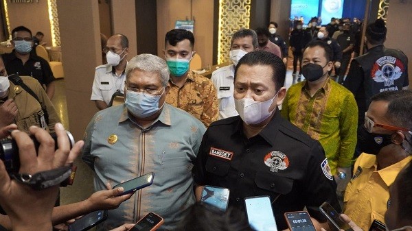 Bamsoet Hadiri Pelantikan Ketua Motor Besar Indonesia Sulawesi Tenggara
