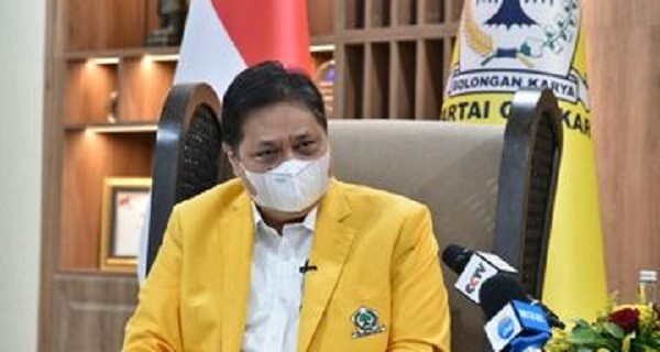 Elektabilitas Airlangga Hartarto dan Golkar Juarai Survei Citra Network Nasional