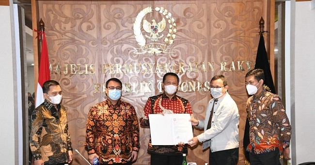 Bamsoet  dan Basarah Dorong Para Pakar Kaji Urgensi Pokok-Pokok Haluan Negara