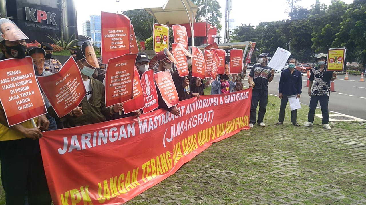 Dukung KPK Tidak Tebang Pilih, Jamakgrat Minta Korupsi Jasatirta II Diusut Tuntas