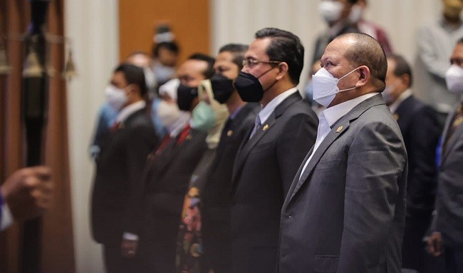 Bertemu Menteri ATR/BPN dan Mensesneg, LaNyalla Ingatkan Surat Ijo Surabaya 