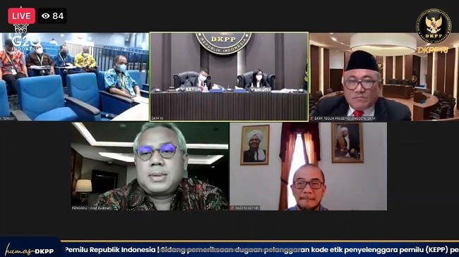 Diduga Berperan Jadikan Anggota KPU RI Tersangka, Ketua dan Anggota Bawaslu Boven Digoel Diperiksa DKPP