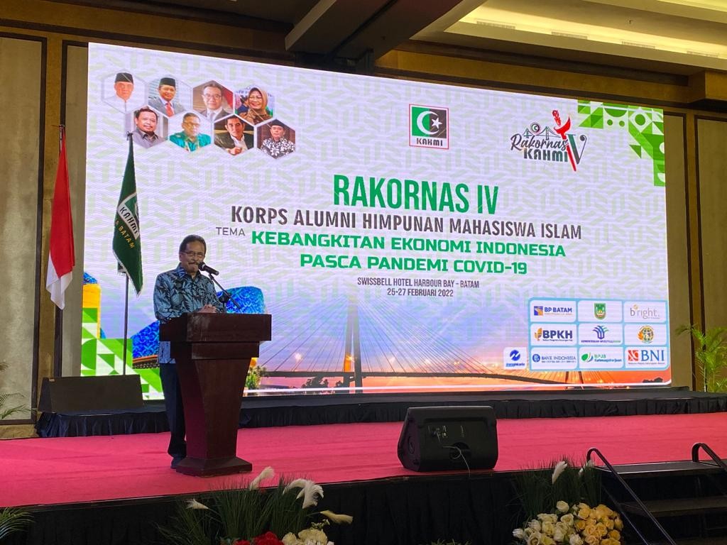 Buka Rakornas, Menteri Sofyan Dorong KAHMI Lahirkan Para Entrepreneur Muda 