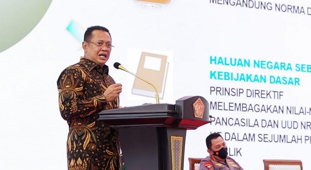 Rapat Pimpinan TNI-Polri, Bamsoet Apresiasi Keterlibatan TNI-Polri Tanggulangi Pandemi Covid-19