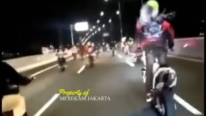 Polisi Bakal Panggil Gerombolan Supermoto yang Terobos Tol Kelapa Gading, Ditilang?