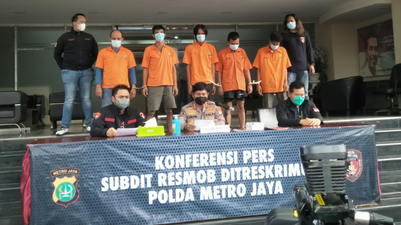 Gasak Ratusan Juta dari Brankas Ruko di Depok, Lima Rampok Ditangkap Polisi