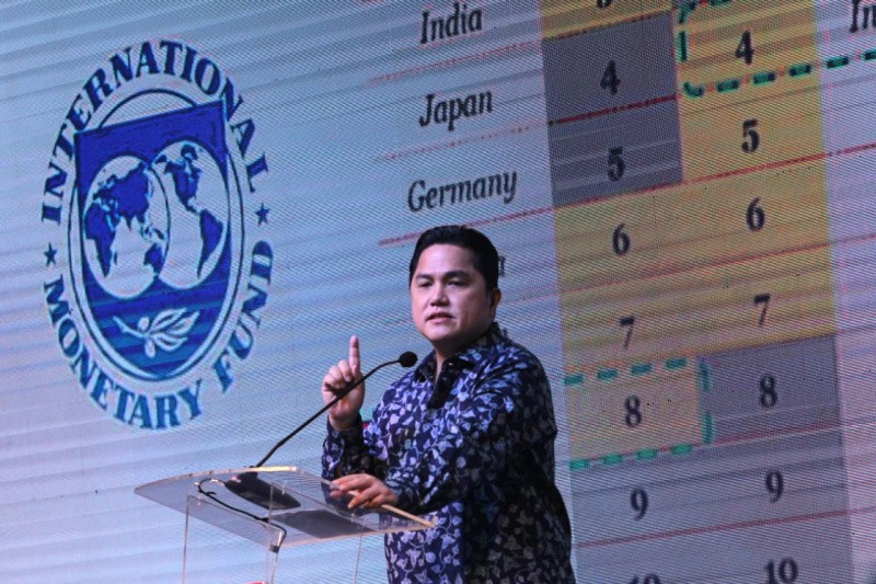 Erick Thohir Sampaikan Pidato Kunci Seminar Maspro Sumbangsel