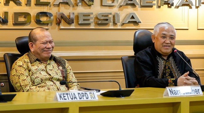 Puji LaNyalla, Din Syamsuddin Sebut Akar Masalah Bangsa Adalah Kediktatoran Konstitusional