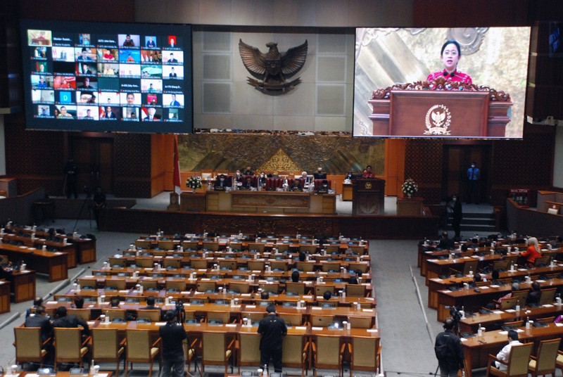 Pidato Ketua DPR Puan Maharani Pada Pembukaan Masa Reses 2022
