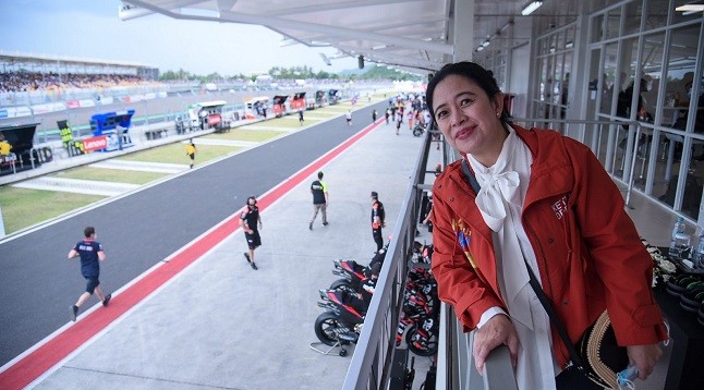Jelang Pembukaan Forum Parlemen Dunia, Puan Nonton MotoGP di Mandalika