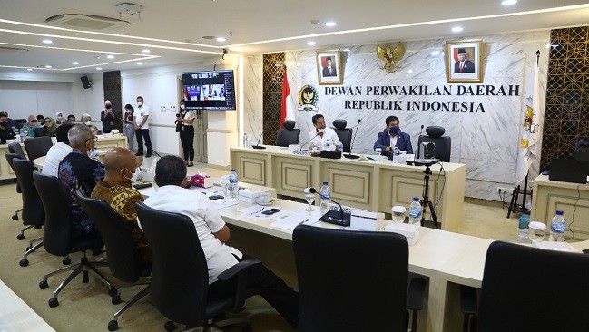 Raker Dengan Mendag, Komite II DPD RI Pertanyakan Kelangkaan Minyak Goreng