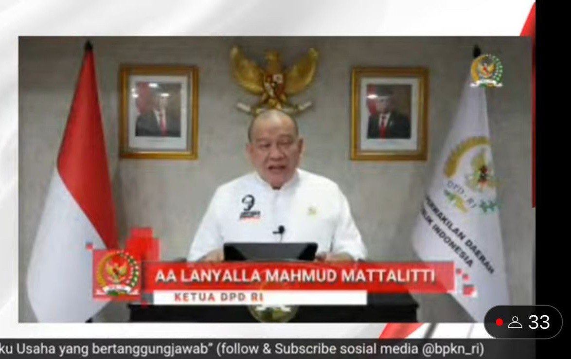 Berharap Tata Niaga Pangan Diatur, Ketua DPD RI Desak Bulog Jadi ITC