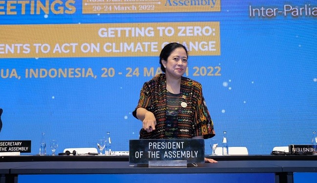 Promosikan Deklarasi Nusa Dua, Puan Gelorakan Aksi DPR Hijau
