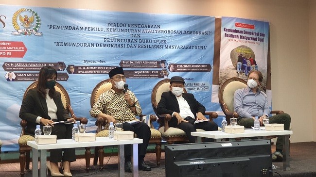 Jimly Asshiddiqie: Penundaan Pemilu Itu Tidak Mungkin dan Tidak Boleh