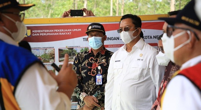 Tinjau Titik Nol IKN Nusantara, Mahyudin Ingin Pembangunan Ibu Kota Baru 'On The Track'