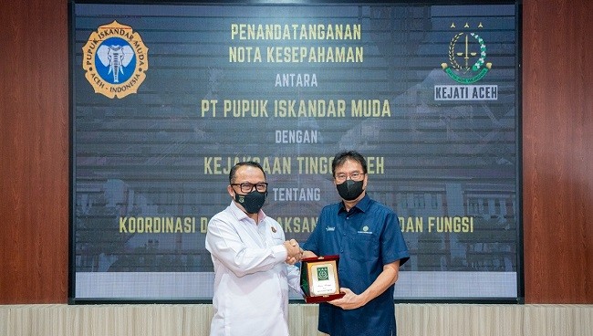 Kejati Aceh dan PT PIM Tekan MoU Kerja Sama Bidang Perdata dan TUN 