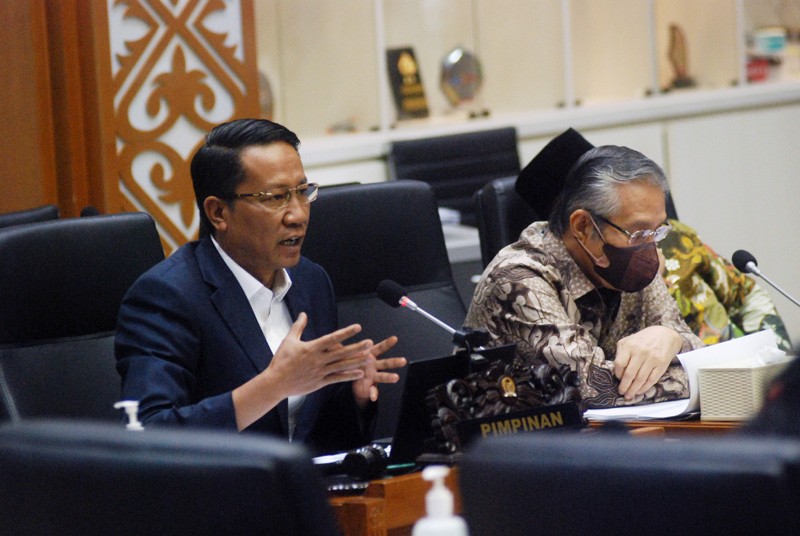 Baleg DPR Rapat  Bahas DIM  Dengan Kemenkumham