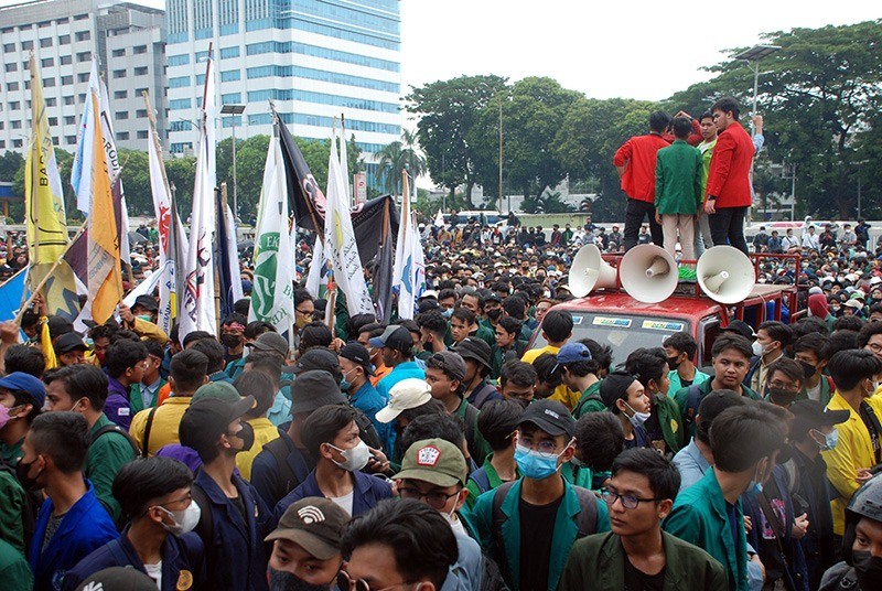 Apresiasi Aksi Mahasiswa, Puan Kecam Insiden Kekerasan di Demo 11 April 2022