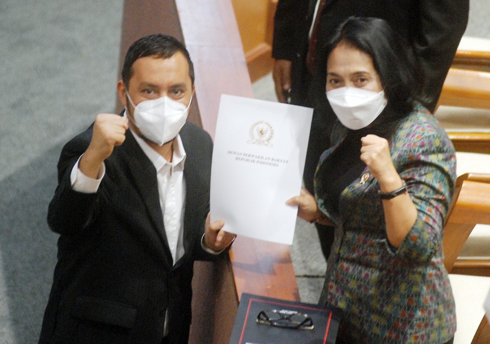 Laporan Panja RUU TPKS Sah Jadi Undang-Undang