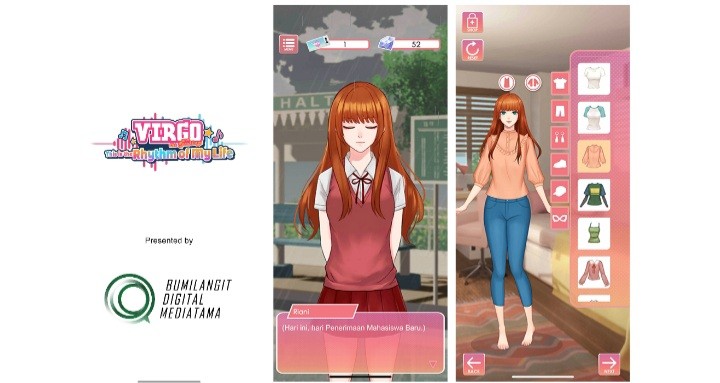 Bumilangit Digital Mediatama, Joint Venture Bumilangit dan DMMX Luncurkan  Game Seluler Virgo and The Sparklings