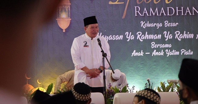 Ketua DPD RI Ajak Yatim Piatu Teladani Nabi Muhammad SAW 