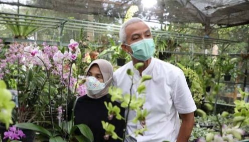 Kinjungi Kampoeng Anggrek, Ganjar Pranowo Sampaikan Hal Ini