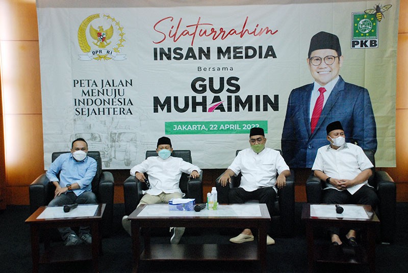 Gus Muhaimin Jalin Silahturahim Dengan Wartawan