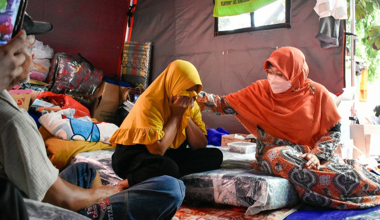Anis Dorong Pemrov DKI Segera Bangun Kembali Rumah Korban Kebakaran Pasar Gembrong
