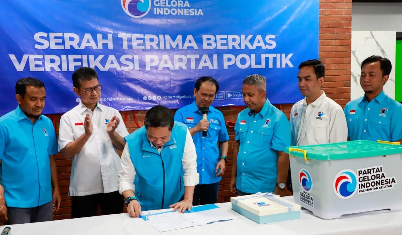 Mulai Terima Berkas Verifikasi Parpol dari Daerah, Gelora Mulai Ngegas