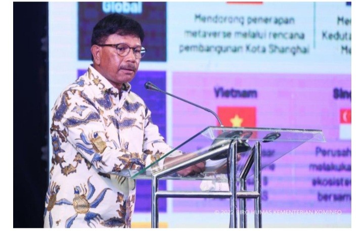 Menteri Johnny Sebut Indonesia Tak Ketinggalan Dorong Pengembangan Metaverse