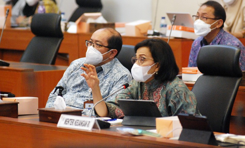 Menkeu Raker Dengan Banggar DPR RI