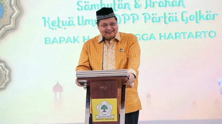 Survei INES Sebut Airlangga Hartarto dan Partai Golkar Berpeluang Rajai Pemilu 2024