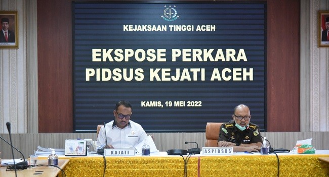 Kejati Aceh Tetapkan Dua Tersangka dalam Kasus Korupsi Pengadaan Tanah di Disperindagkop