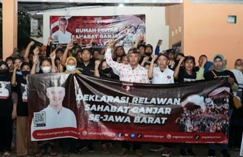 Galang Dukungan Milenial dan Gen Z di Depok, Relawan Ganjar Dirikan Rumah Pintar