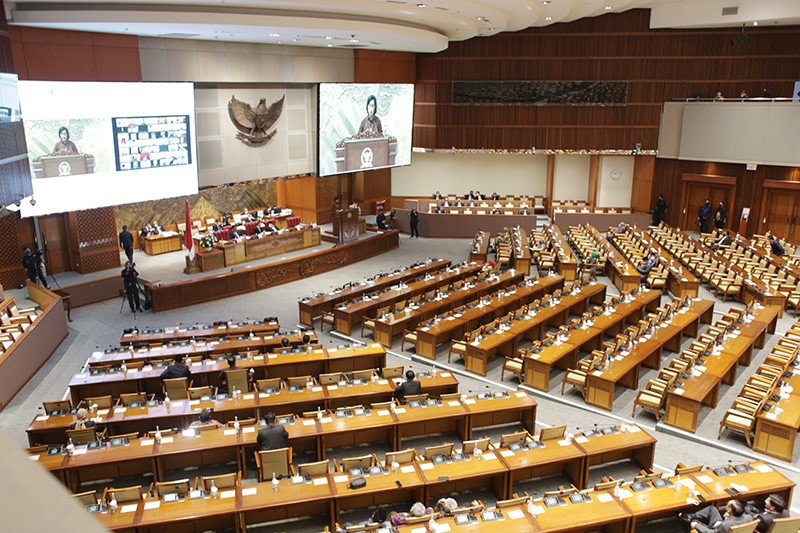 Rapat Paripurna ke -24 Masa Persidangan V Tahun Sidang 2021-2022