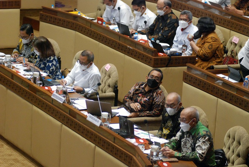 Rapat Kerja Komisi II DPR dengan Mensesneg