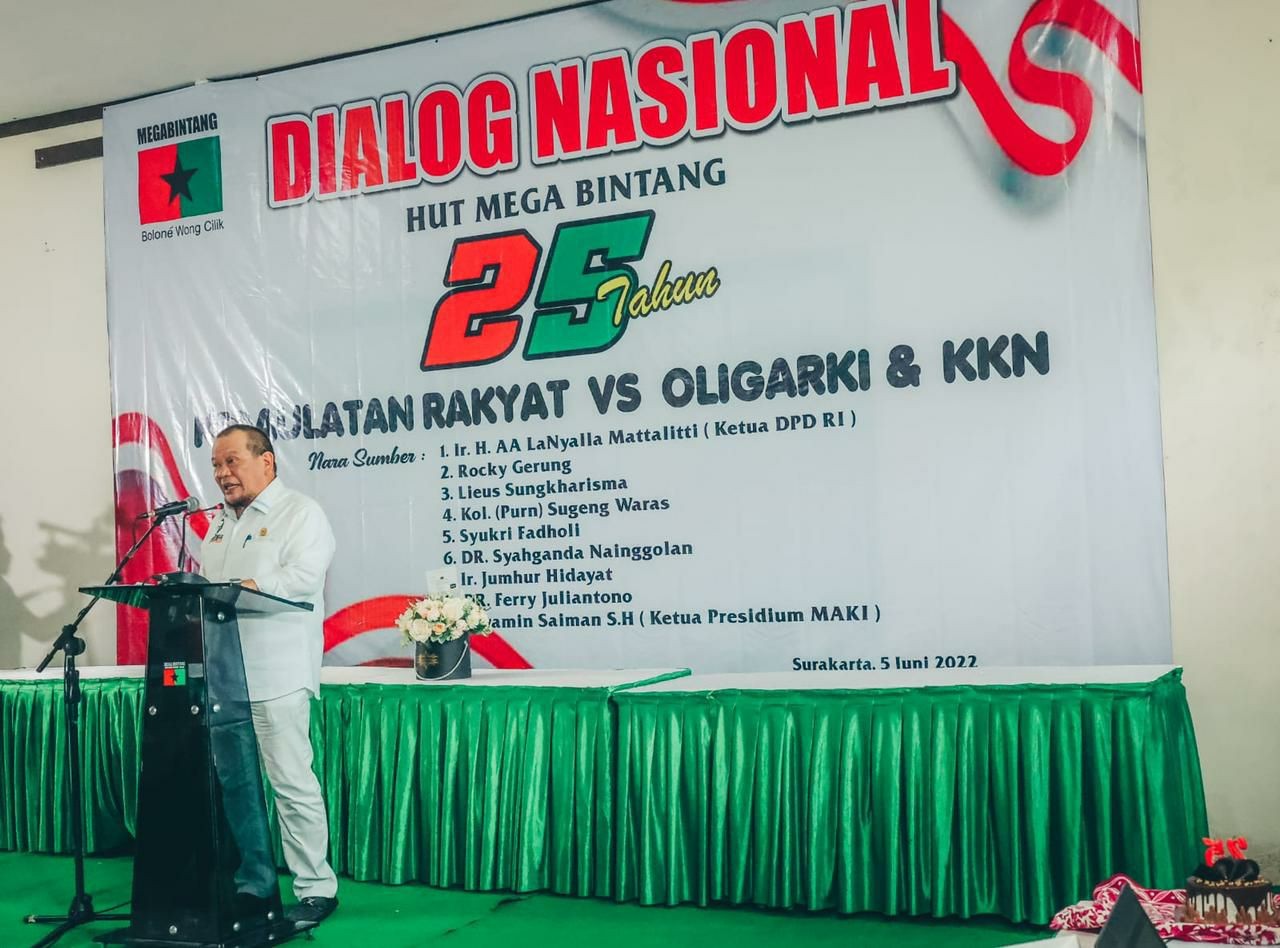 LaNyalla: Musuh Bersama Bangsa adalah Oligarki Ekonomi yang Menyandera Kekuasaan